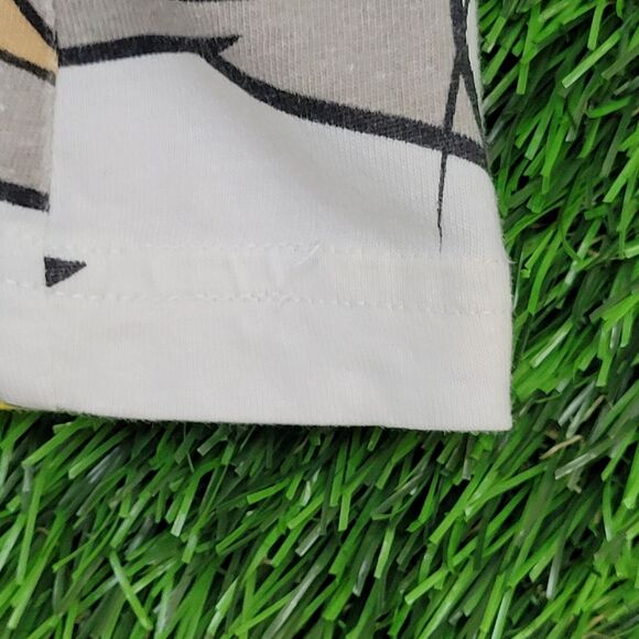 Looney-Tunes AOP Tweety Shirt Womens Small 20x24 White Baggy - Picture 14 of 14